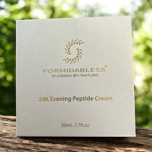 24K Evening Peptide Cream - Gold